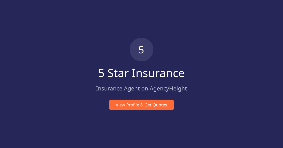 5-Star Insurance | Insurance Agent in St. Petersburg, FL | AgencyHeight ...