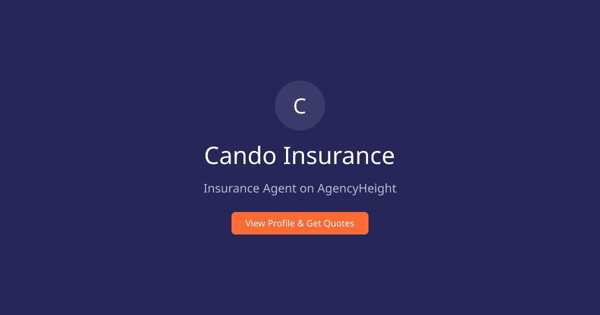 CanDo Insurance | Insurance Agent in Monroe Township, NJ | AgencyHeight ...