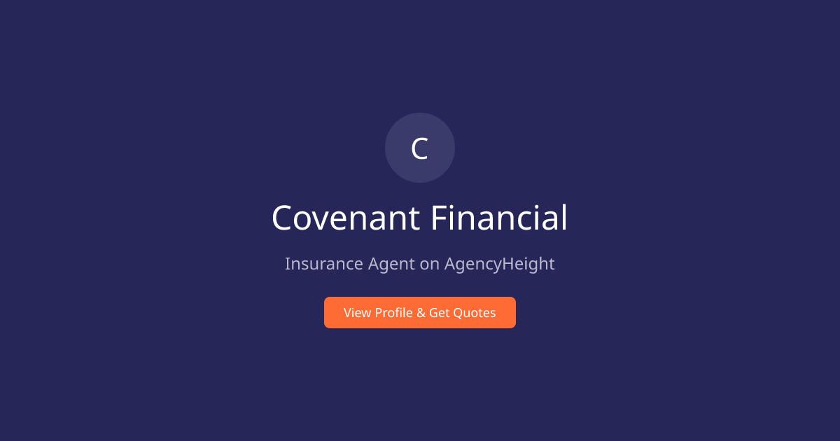 Covenant Financial | Insurance Agent in Seattle, WA | AgencyHeight ...