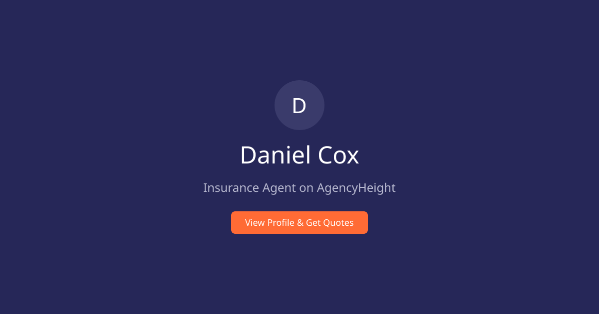 Goosehead Insurance - Daniel Cox | Insurance Agent in Acworth, GA ...
