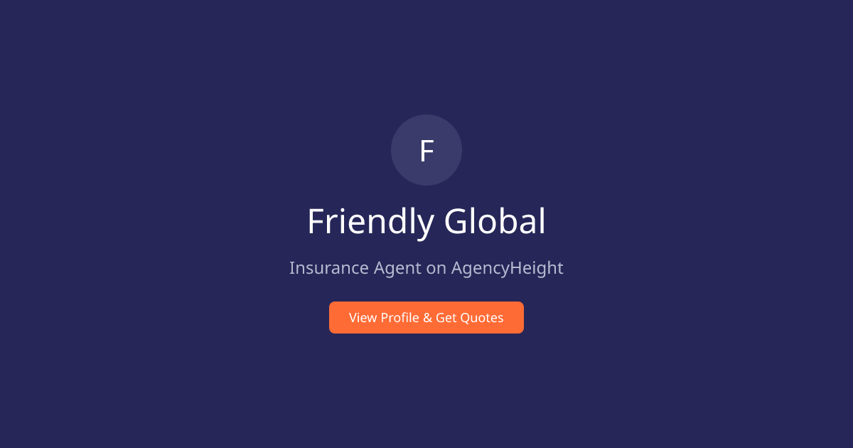 Friendly Global | Insurance Agent in St. Petersburg, FL | AgencyHeight ...