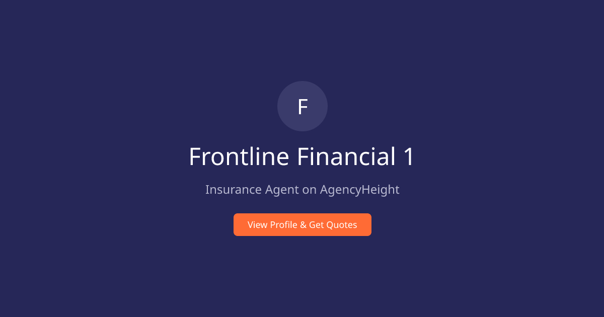 Frontline Financial | Insurance Agent in Midlothian, VA | AgencyHeight ...