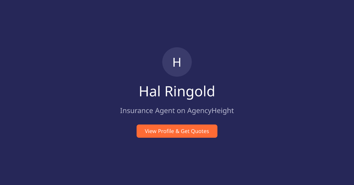 Hal Ringold | Insurance Agent in Augusta, GA | AgencyHeight | AgencyHeight