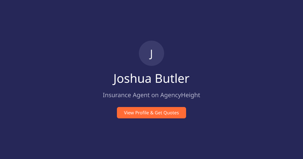 Joshua butler | Insurance Agent in Douglasville, GA | AgencyHeight ...