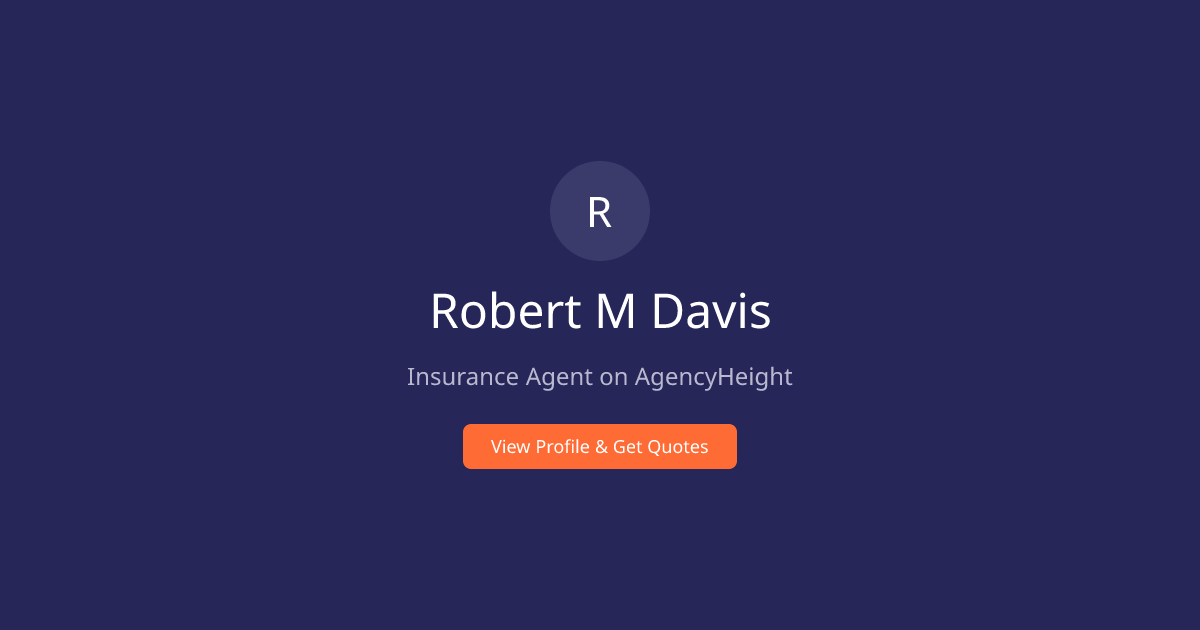 Robert M Davis | Insurance Agent in Pittsburgh, PA | AgencyHeight ...
