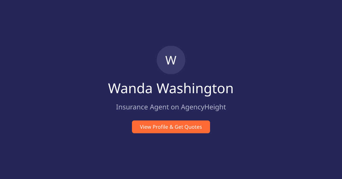 Wanda Washington | Insurance Agent in Timmonsville, SC | AgencyHeight ...